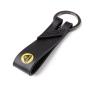 View Lotus Leather Loop Key Ring Full-Sized Product Image 1 of 6